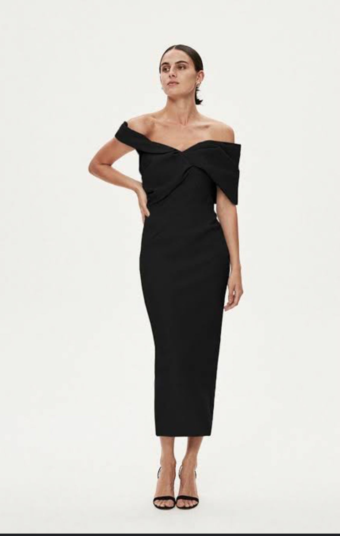 Rachel Gilbert Matteo Dress in Black