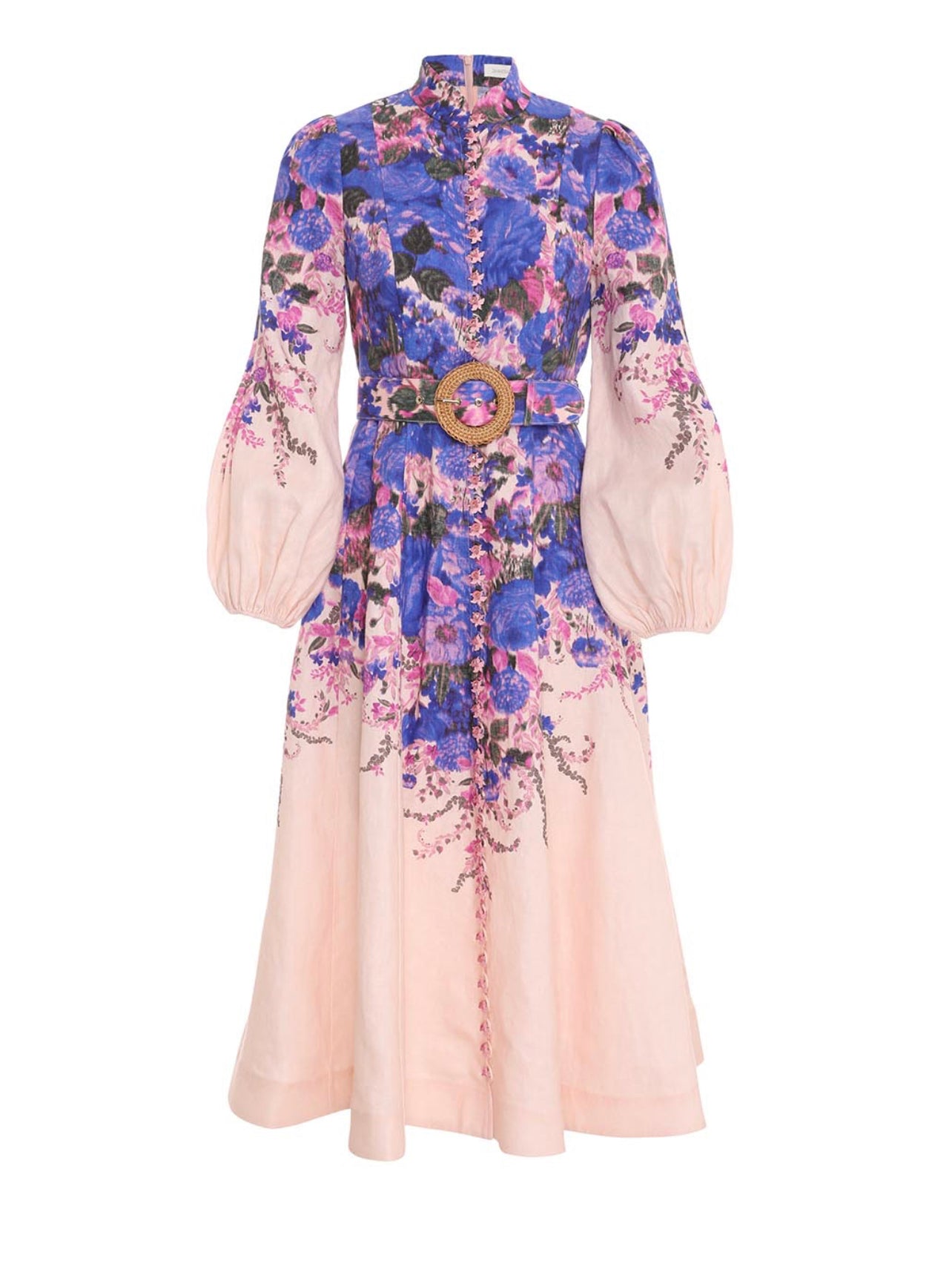 Zimmermann High Tide buttoned midi dress