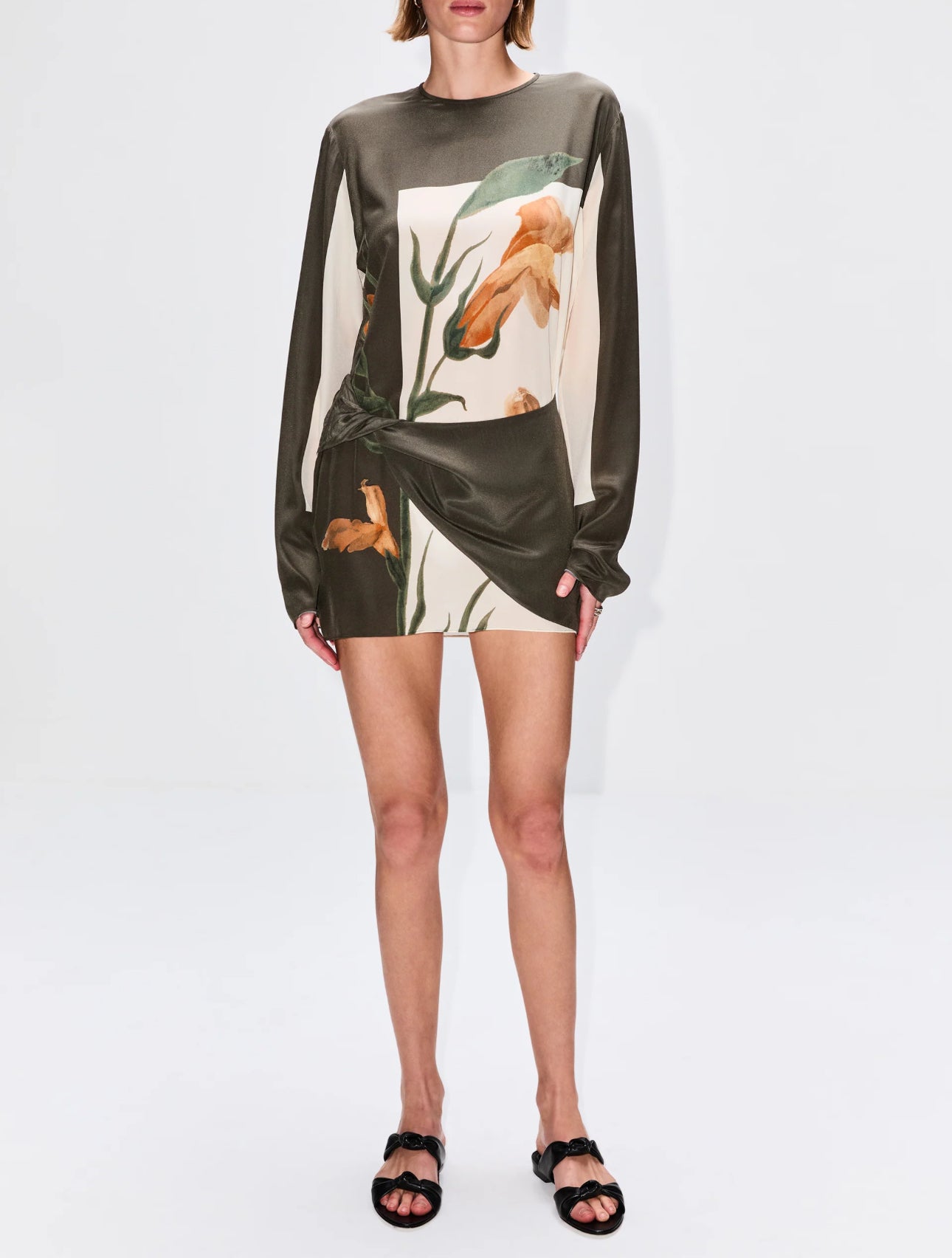 Sir The Label Constance Twist Mini Dress