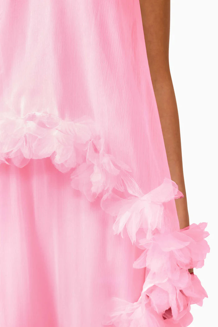 Elliatt Poppy Cape Gown in Pink
