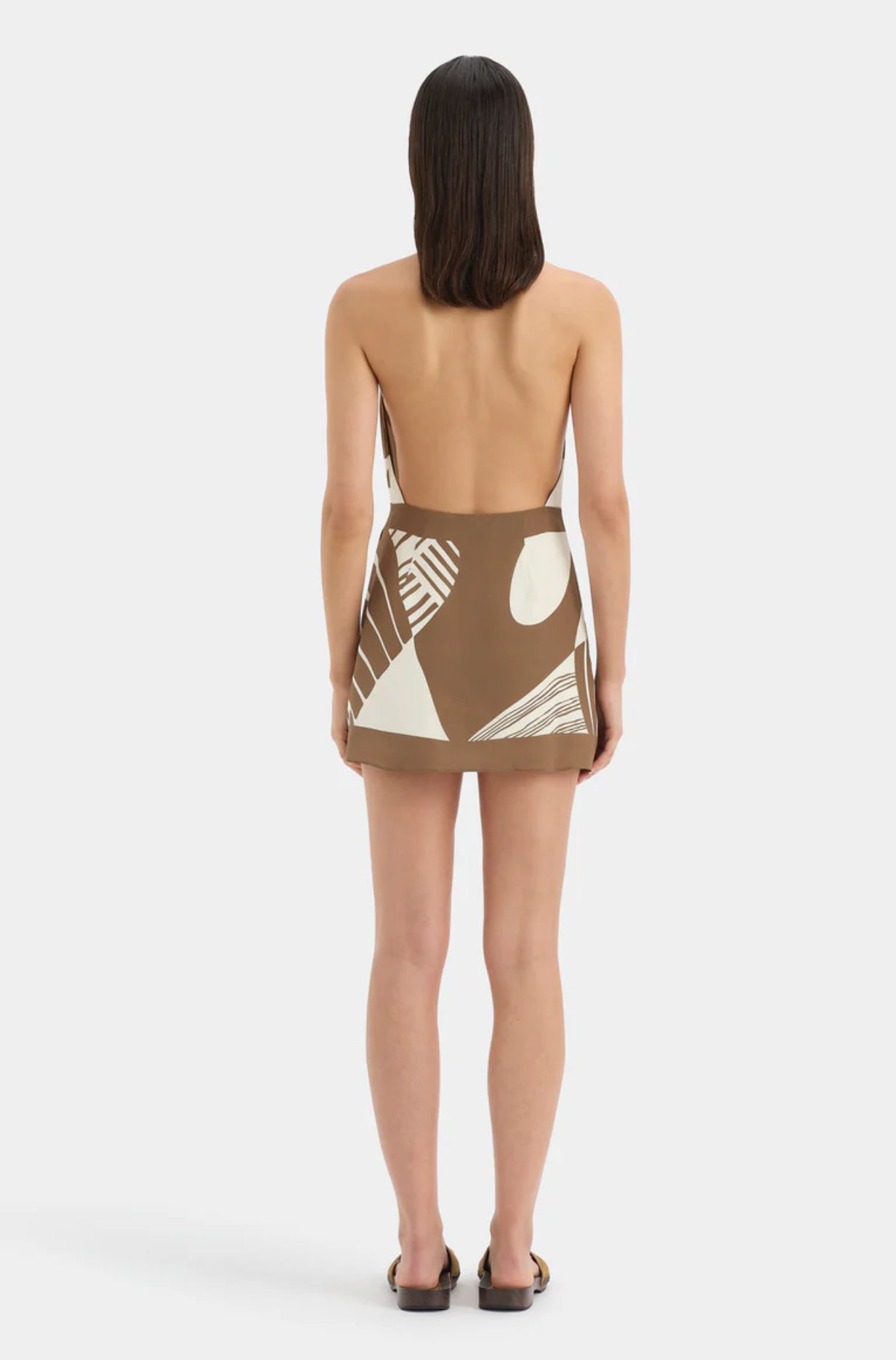Sir The Label Almara Wrap Halter Mini