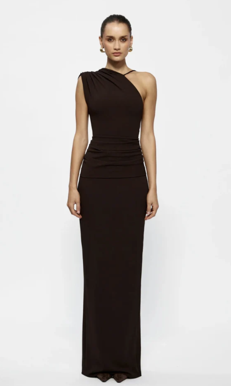 Effie Kats Greer Gown - Coffee