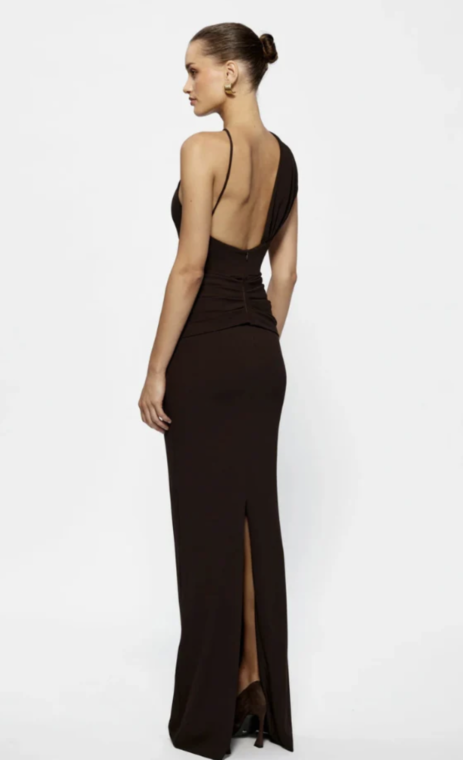 Effie Kats Greer Gown - Coffee