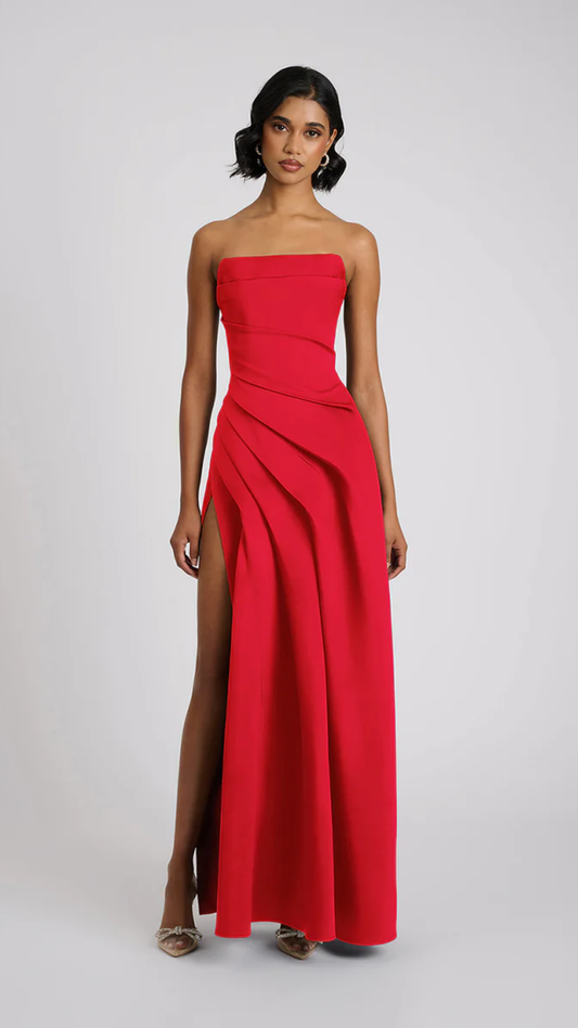 Eliya The Label Deanna Gown Red