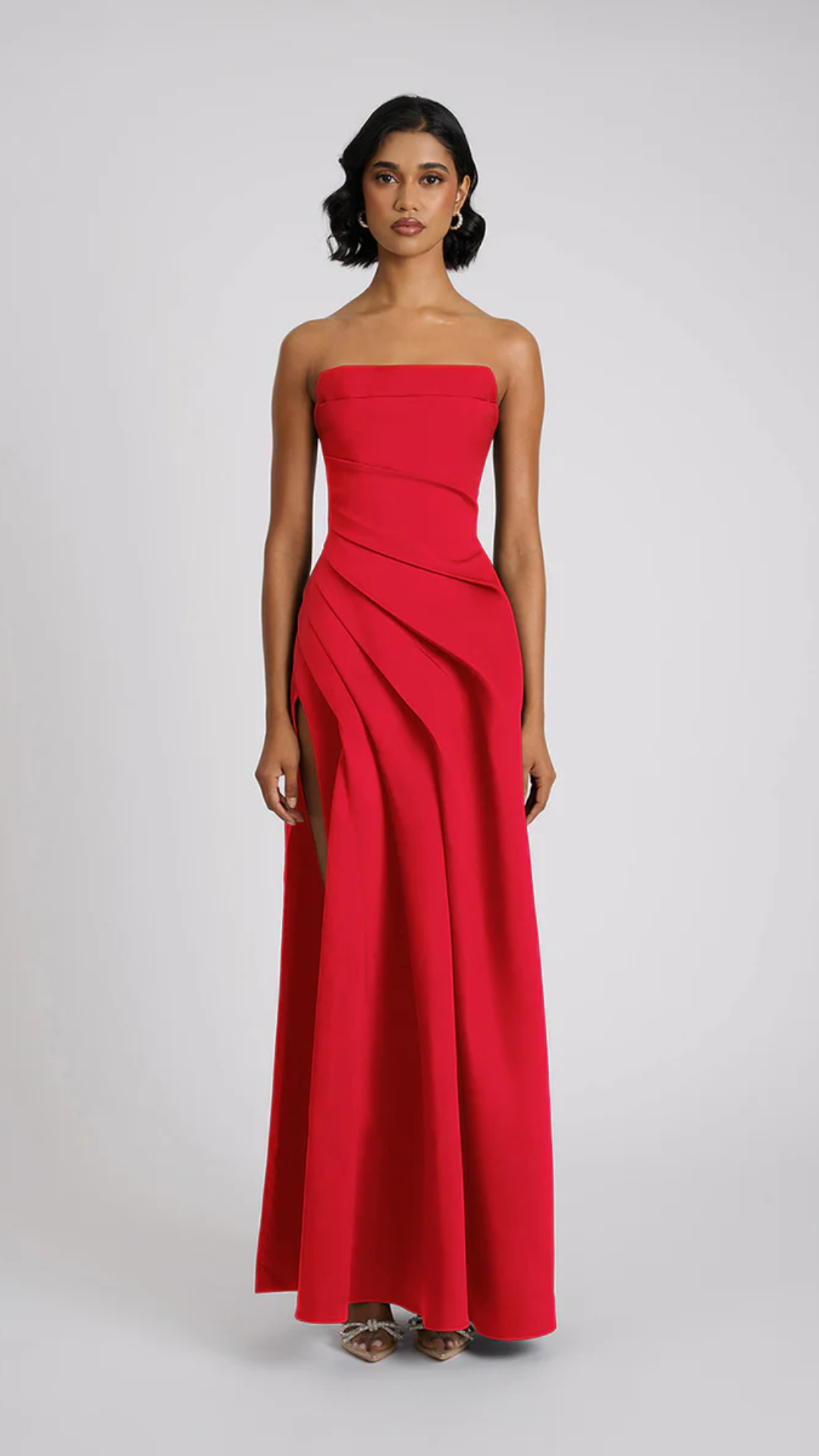 Eliya The Label Deanna Gown Red