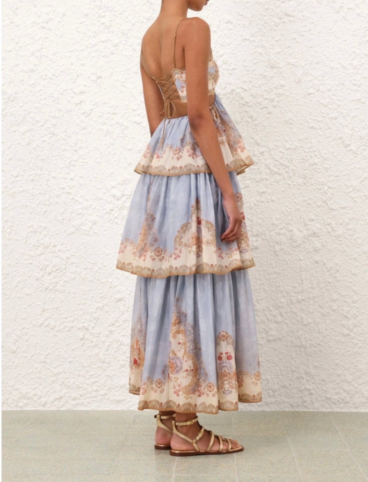 Zimmermann Daylight Tiered Maxi Dress