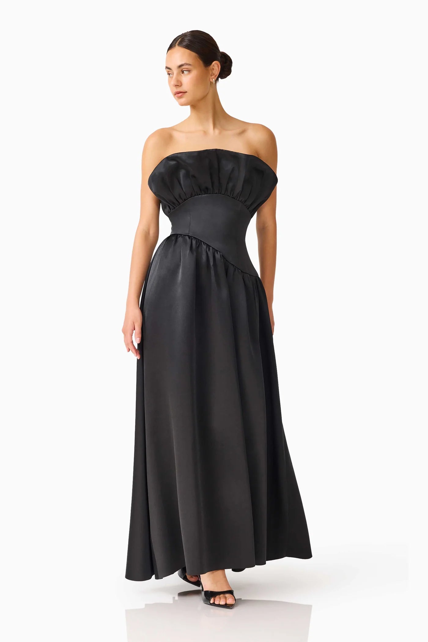 Elliatt Laurel Sleeveless Maxi Dress in Black