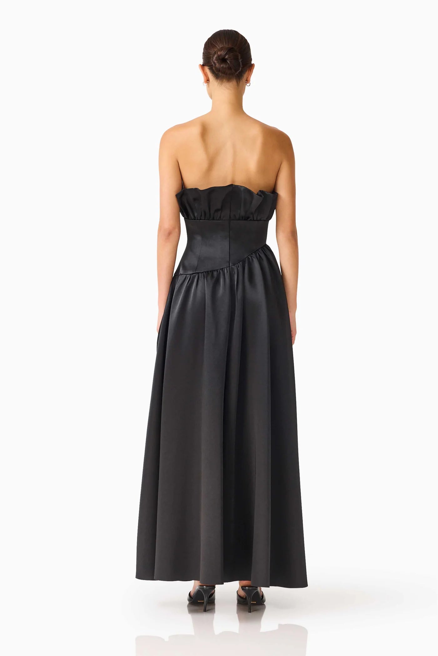 Elliatt Laurel Sleeveless Maxi Dress in Black