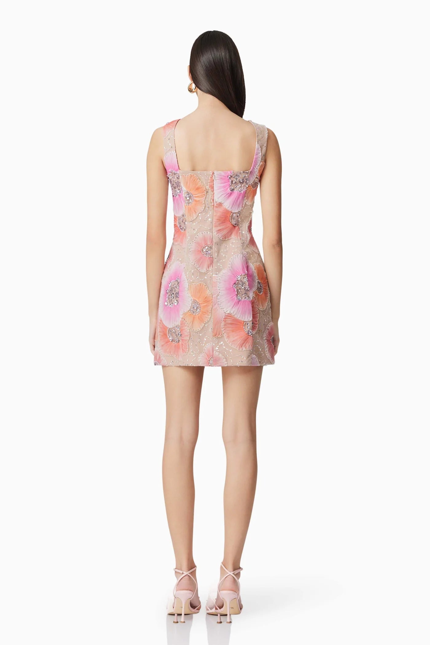 Elliatt Brittany Floral Mini Dress in Pink