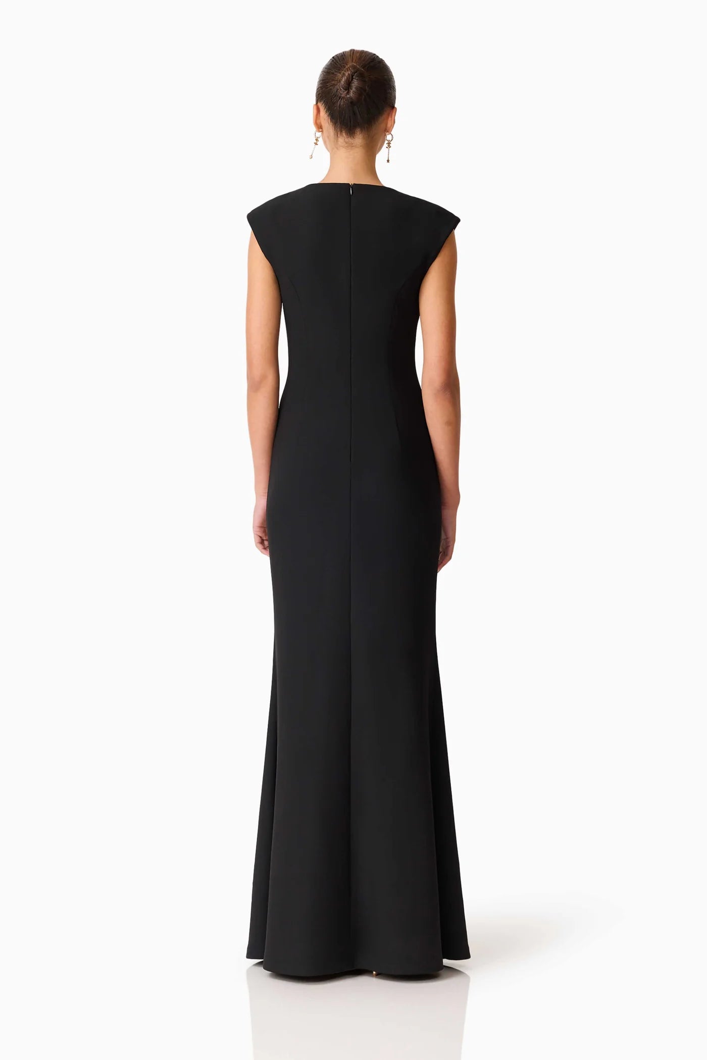 Elliatt Veda Embellished Gown in Black