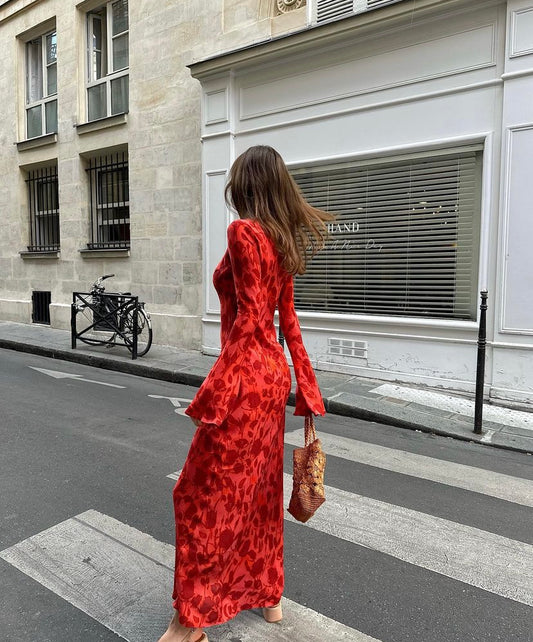 Realisation Par The Gia Maxi Dress in Havana