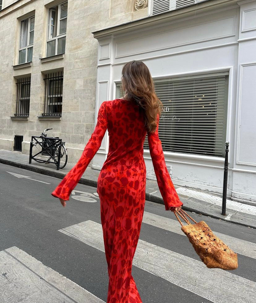 Realisation Par The Gia Maxi Dress in Havana