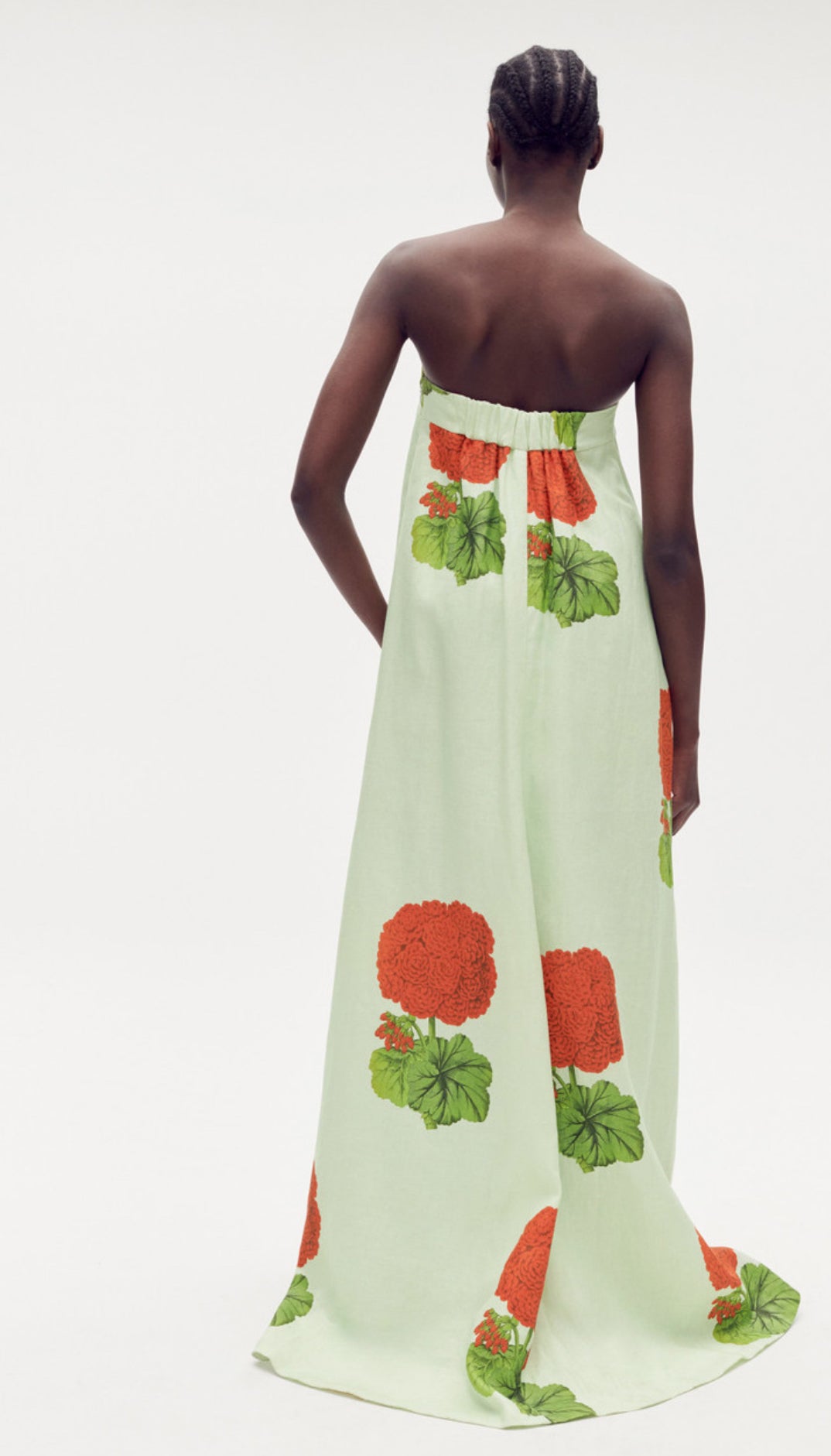 Oroton Posie Geranium Print Gown