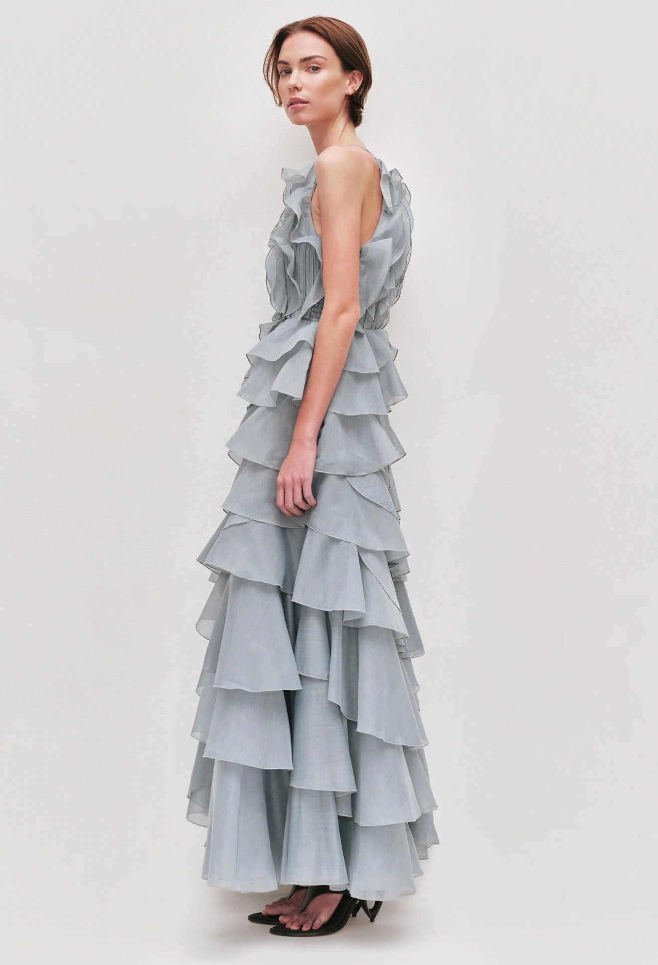 AJE Cleo Gown Duck Egg Blue