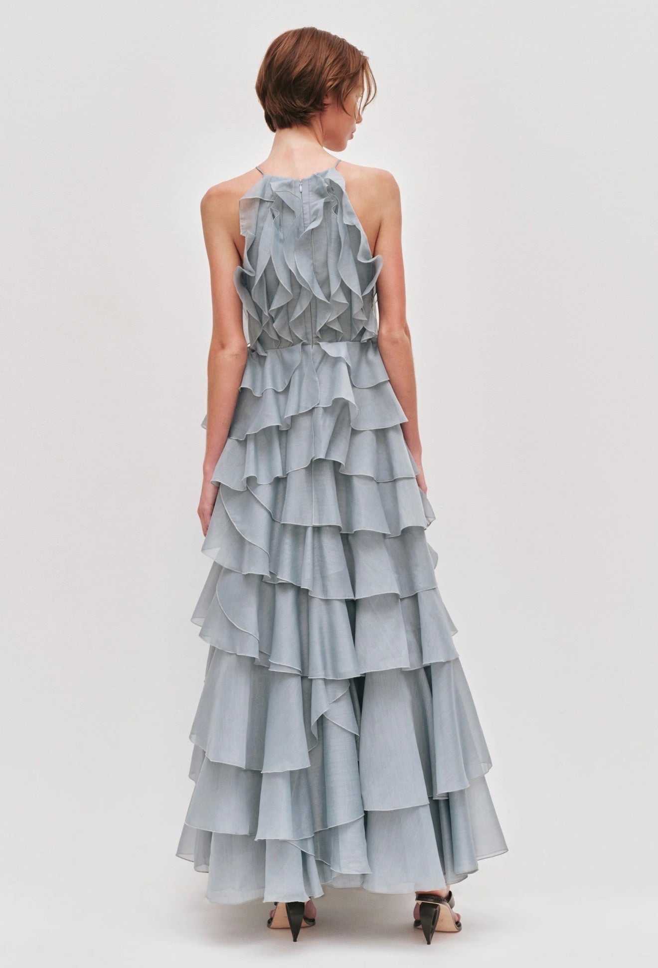 AJE Cleo Gown Duck Egg Blue