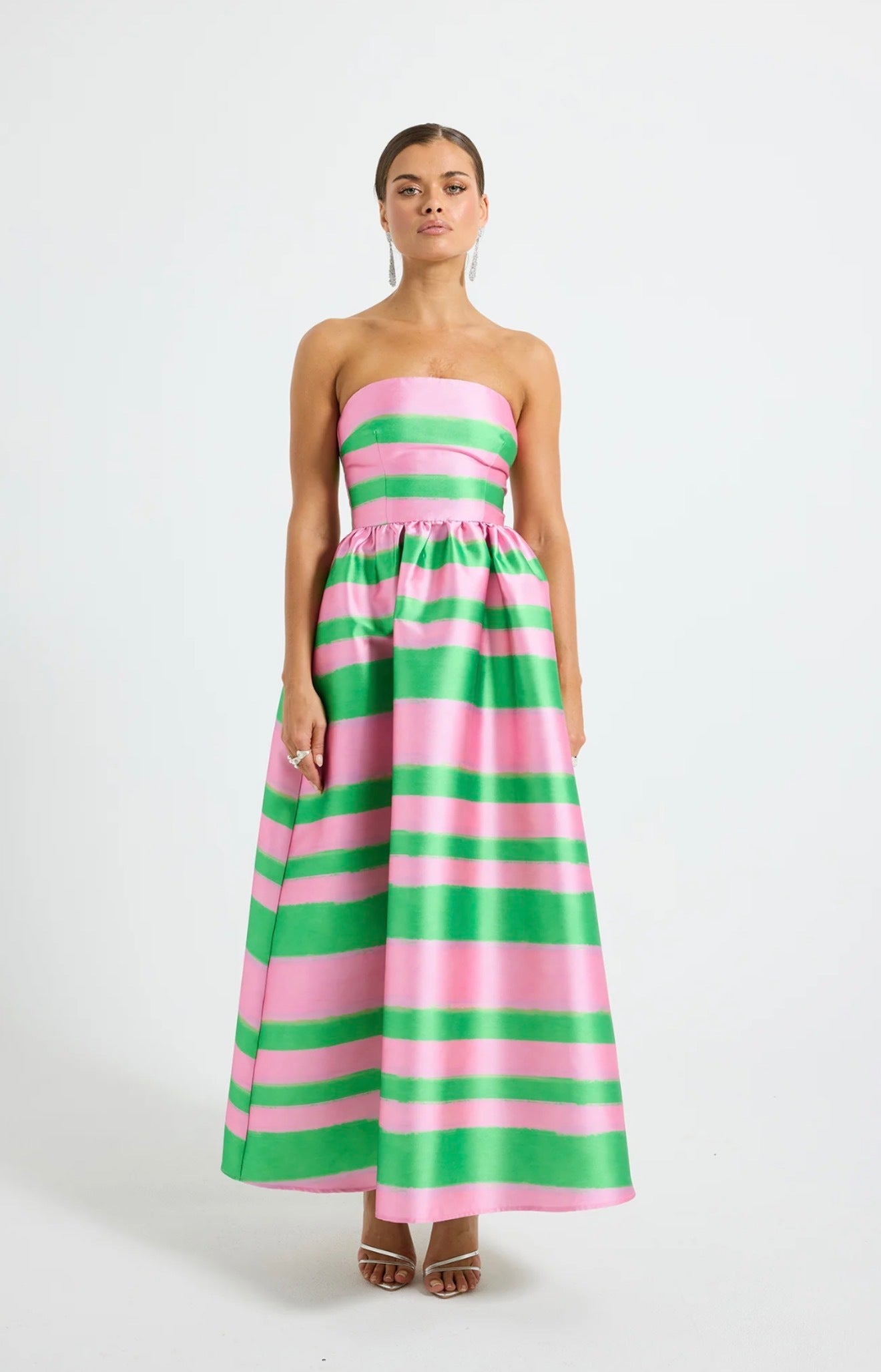 Pasduchas Gigi Strapless Midi Dress