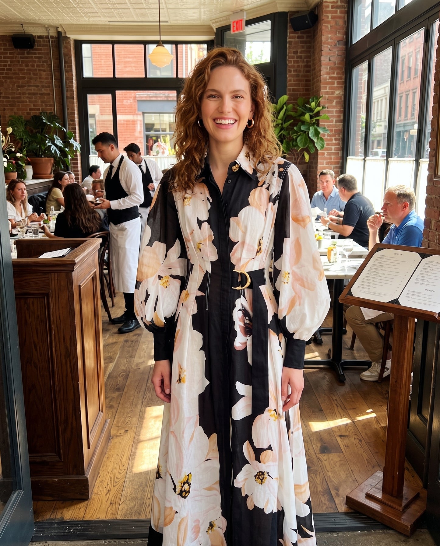 AJE Rosanna Midi Shirt Dress