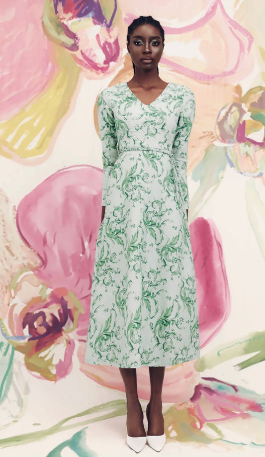 Justin Tong Eleanor Maxi Dress