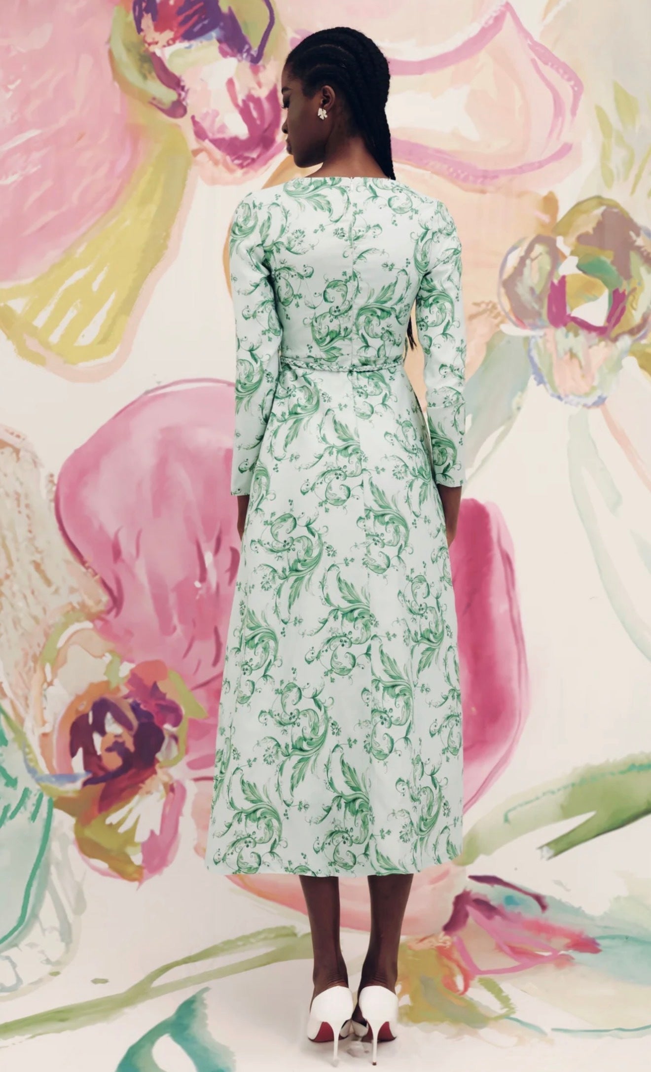 Justin Tong Eleanor Maxi Dress