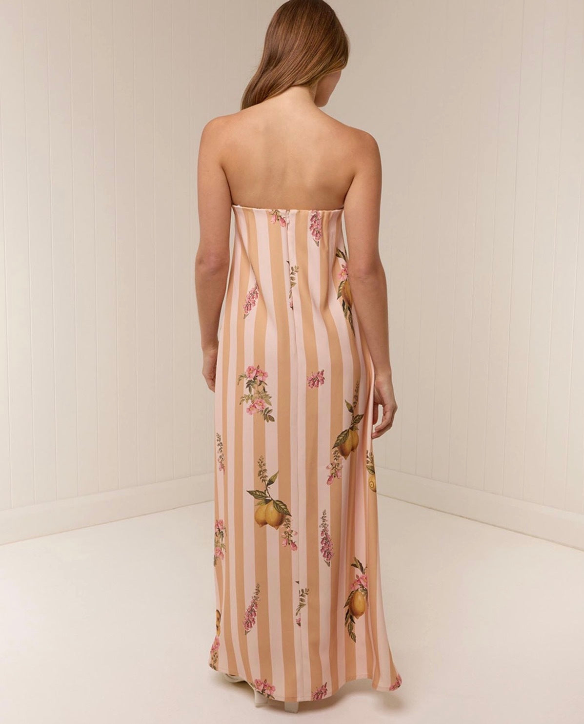 Palm Noosa Alessia Dress in Citrus Stripe