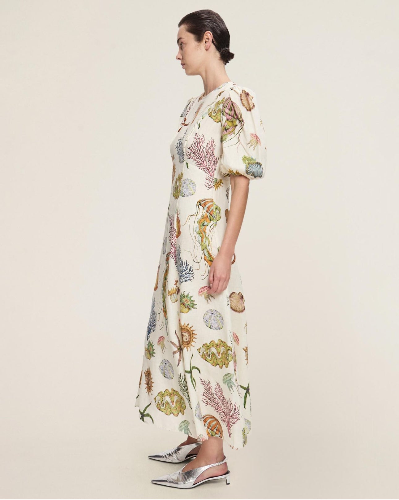 Alemais Sea Midi Dress