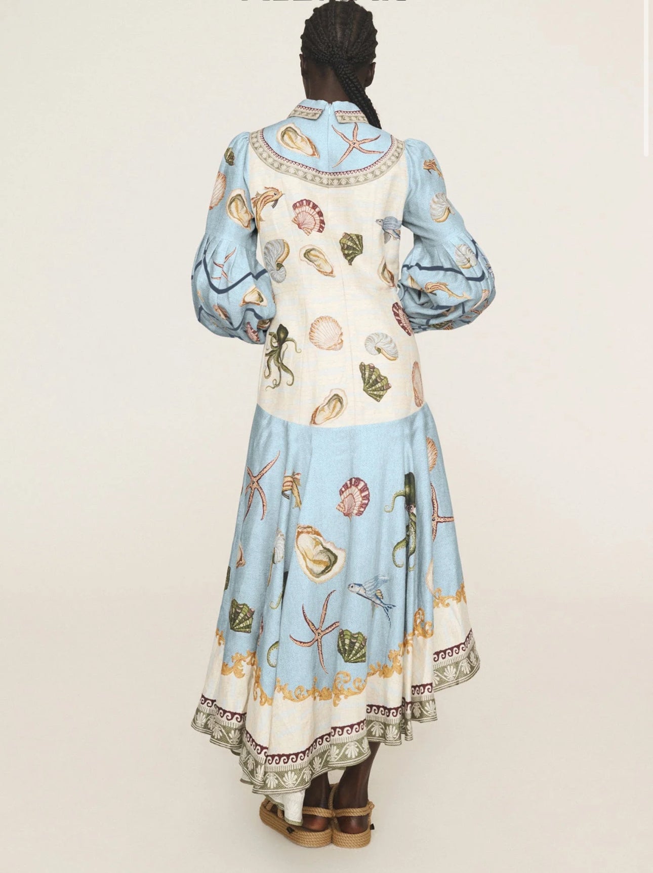 Alemais Bath House Shirtdress