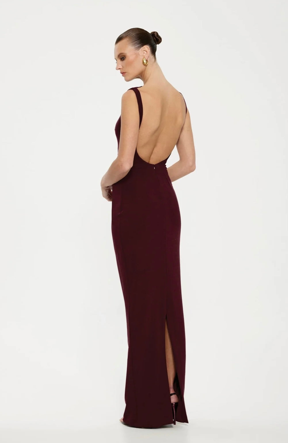 Effie Kats Verona Gown in Wine