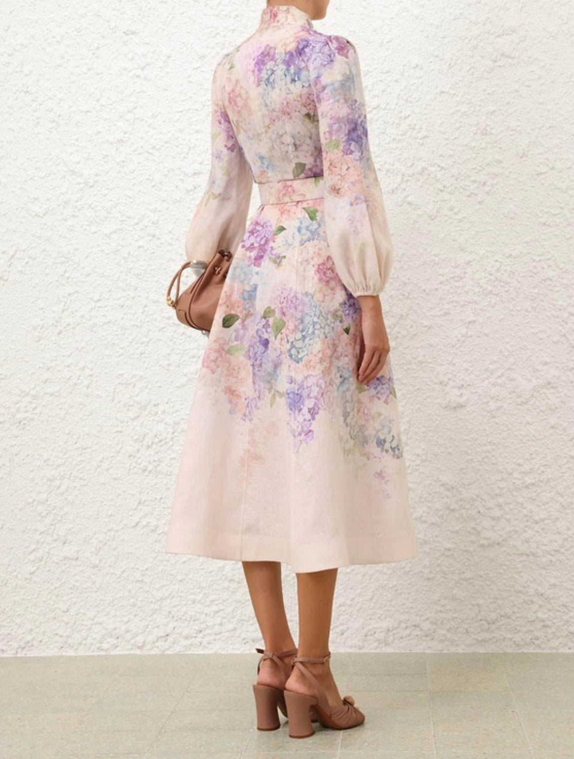 Zimmermann Dawning Buttoned Midi Dress