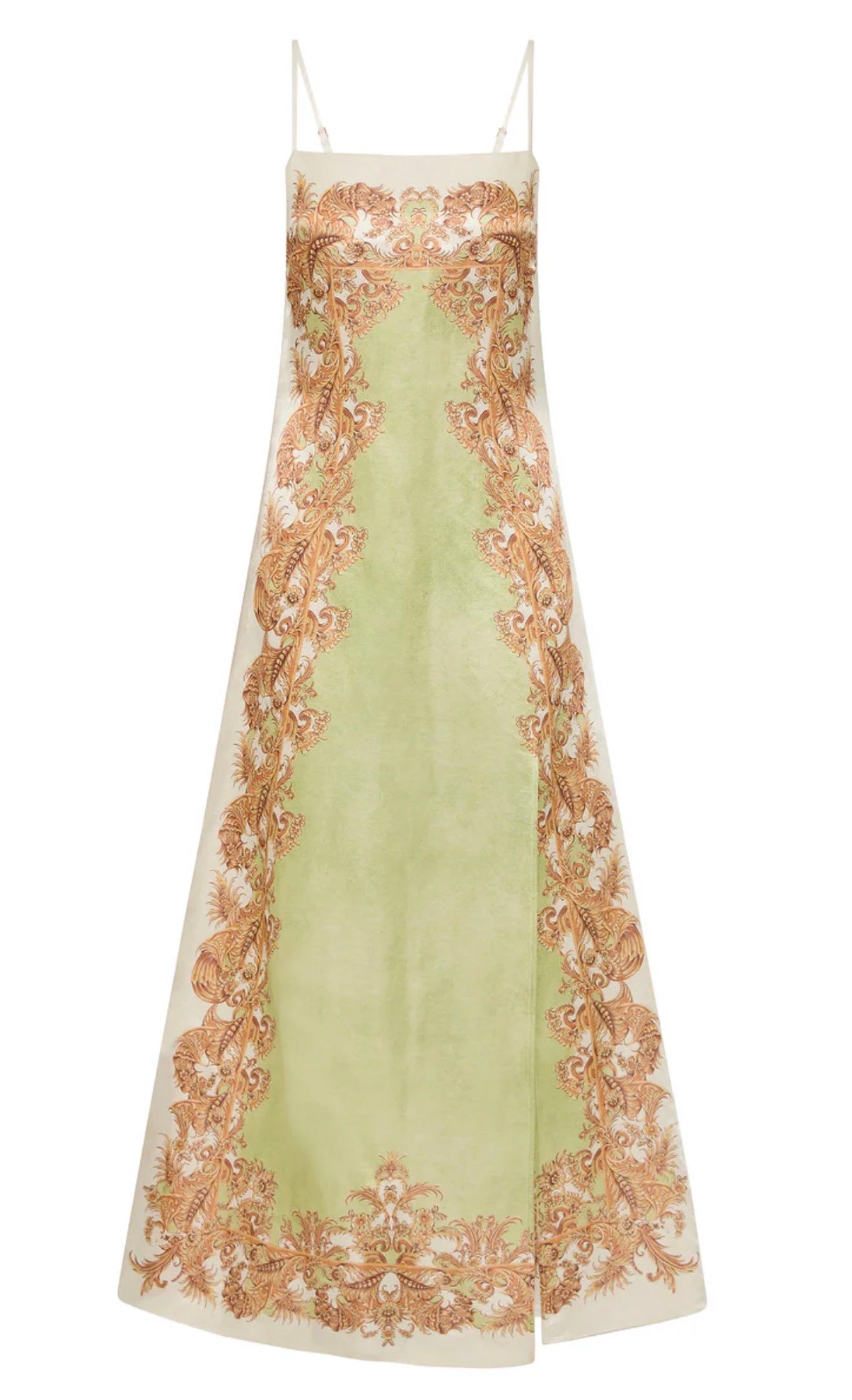 Antipodean Torrent Side Slit Slip Dress