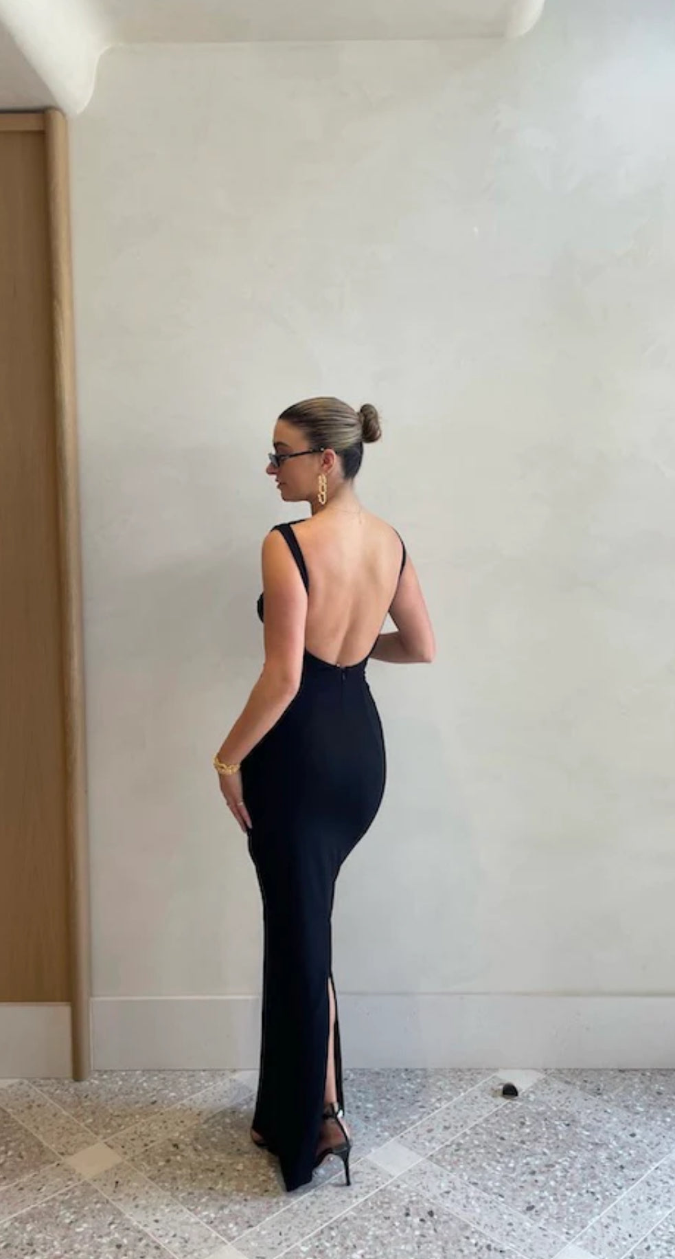Effie Kats Verona Gown Black