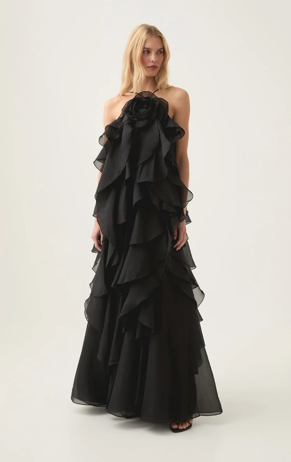 Aje Pandorea Layered Maxi Dress