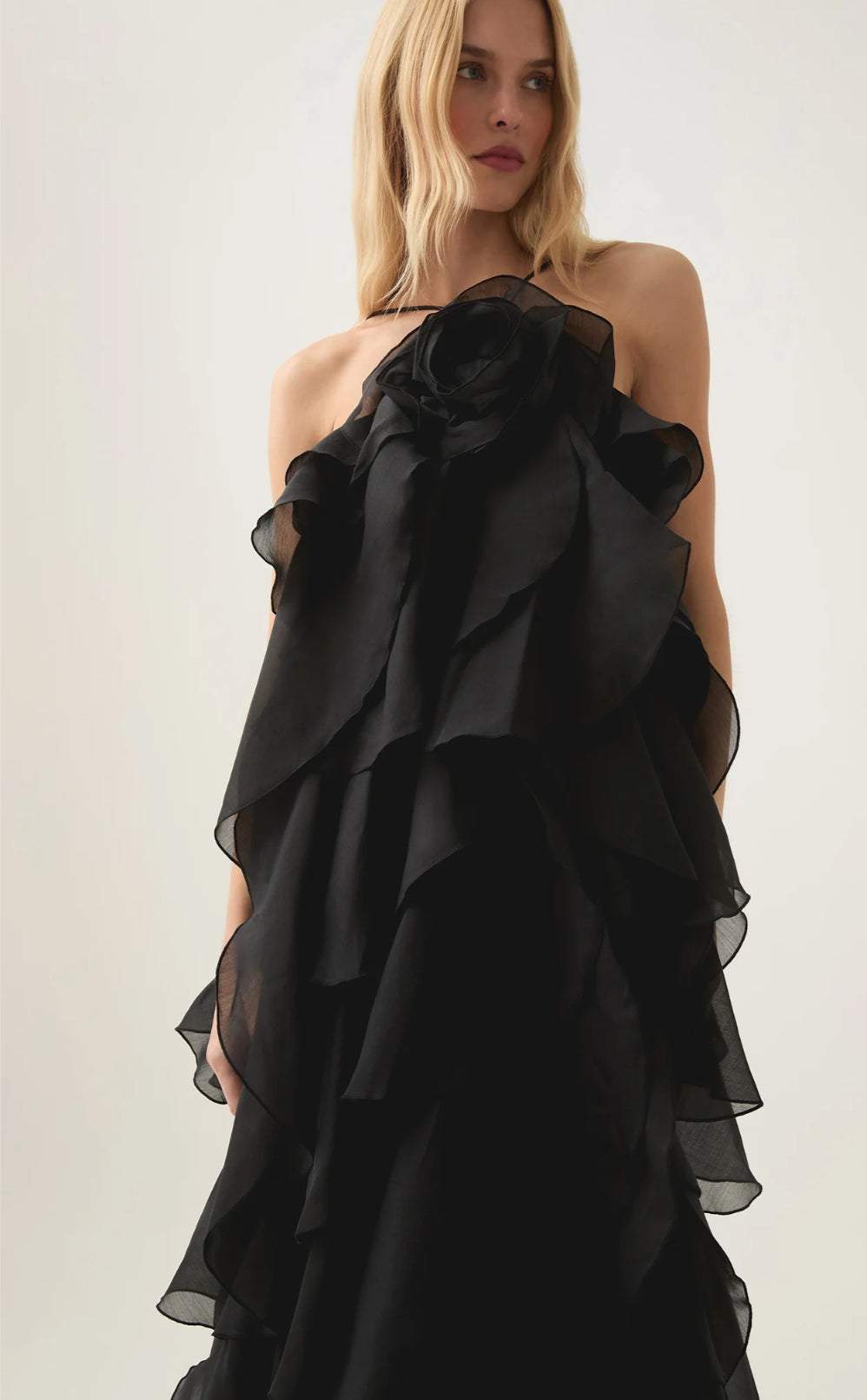 Aje Pandorea Layered Maxi Dress