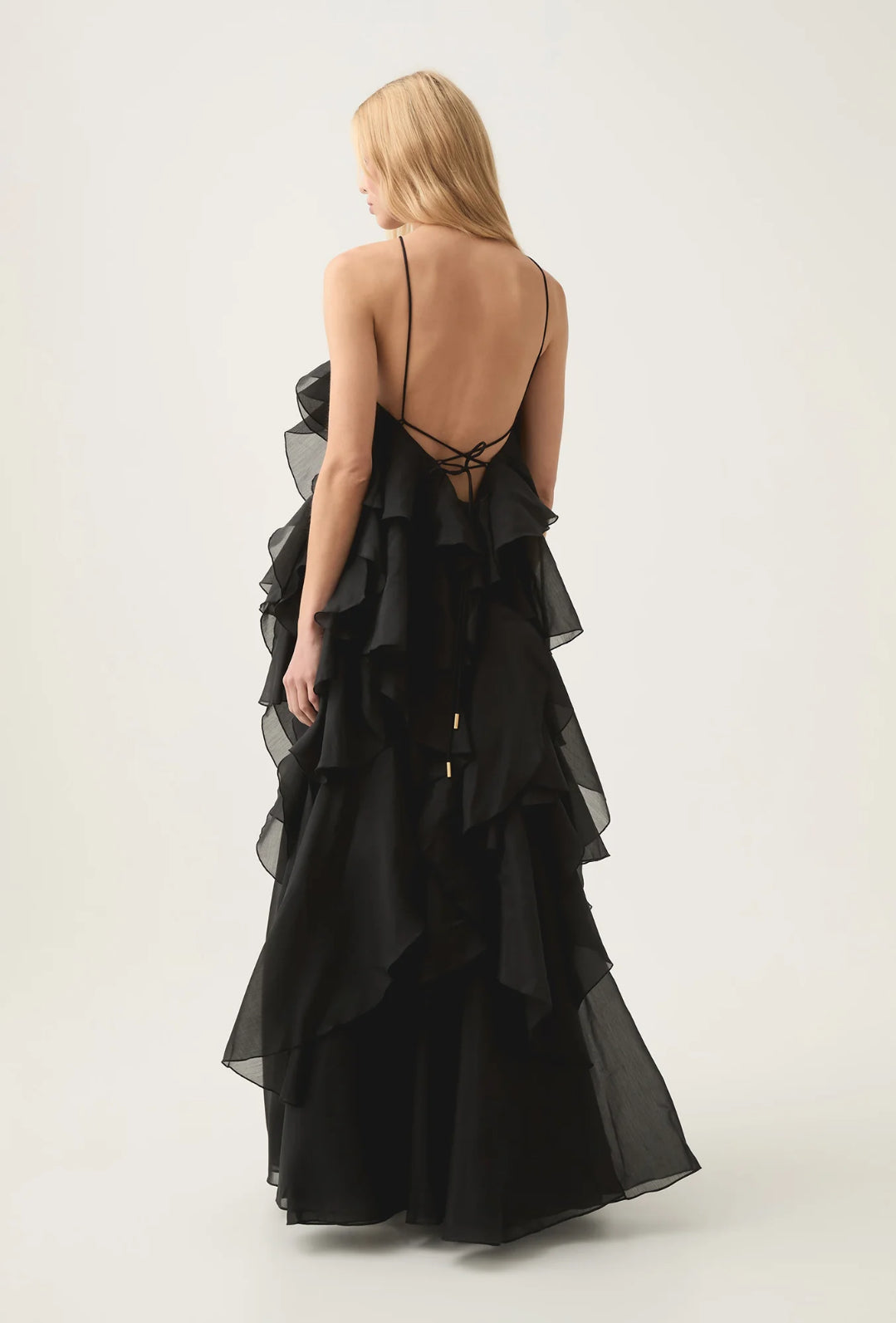 Aje Pandorea Layered Maxi Dress