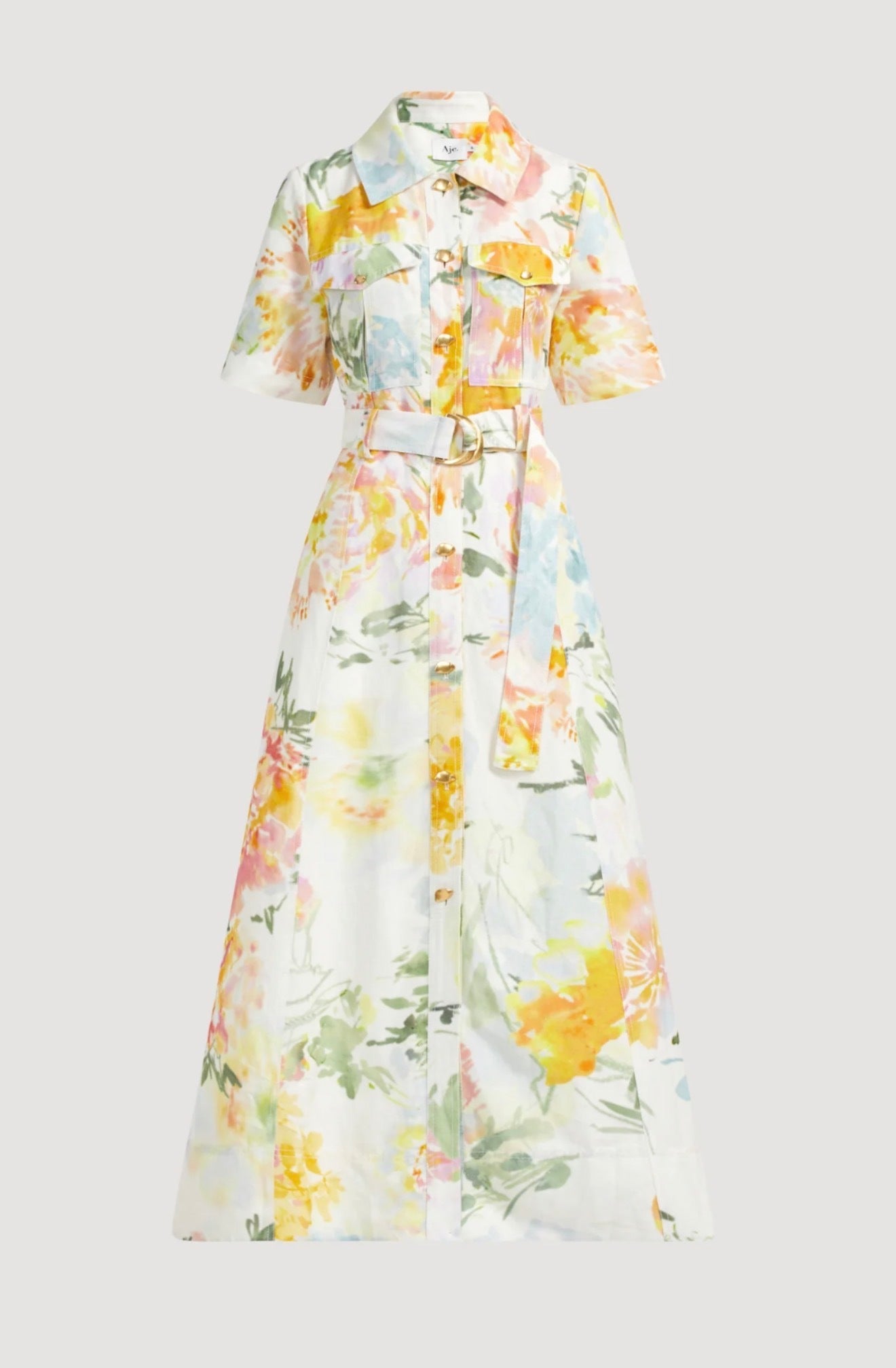 Aje Manon Midi Dress in Jardin