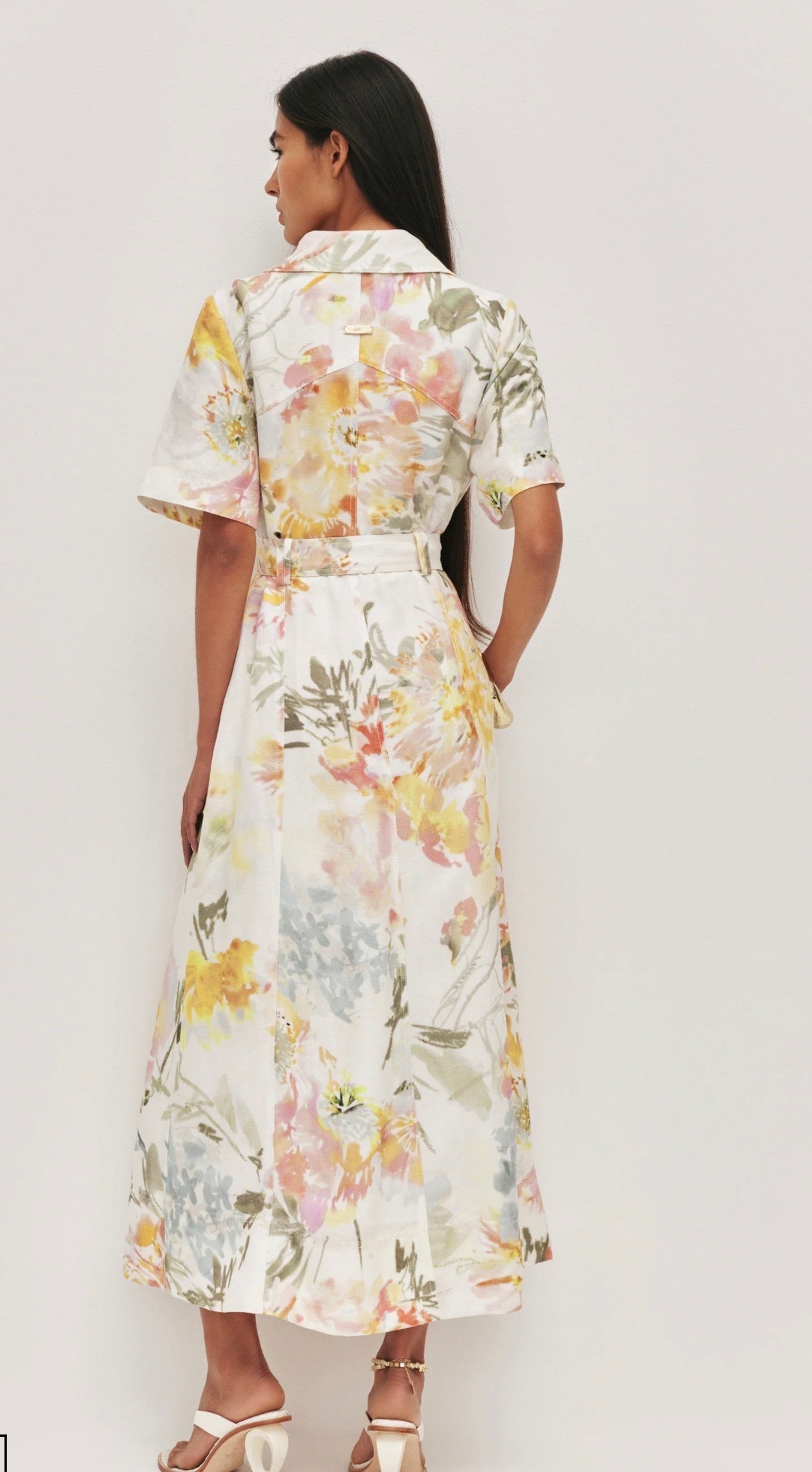 Aje Manon Midi Dress in Jardin