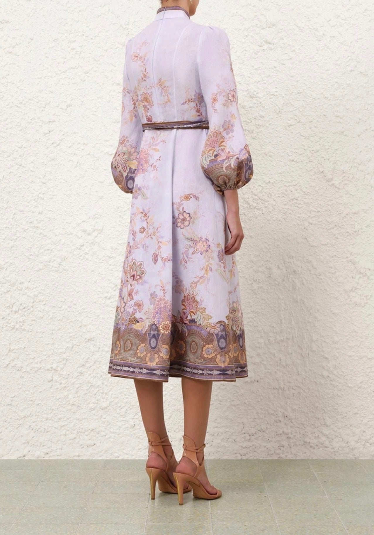 Zimmermann Luna Button Midi Dress