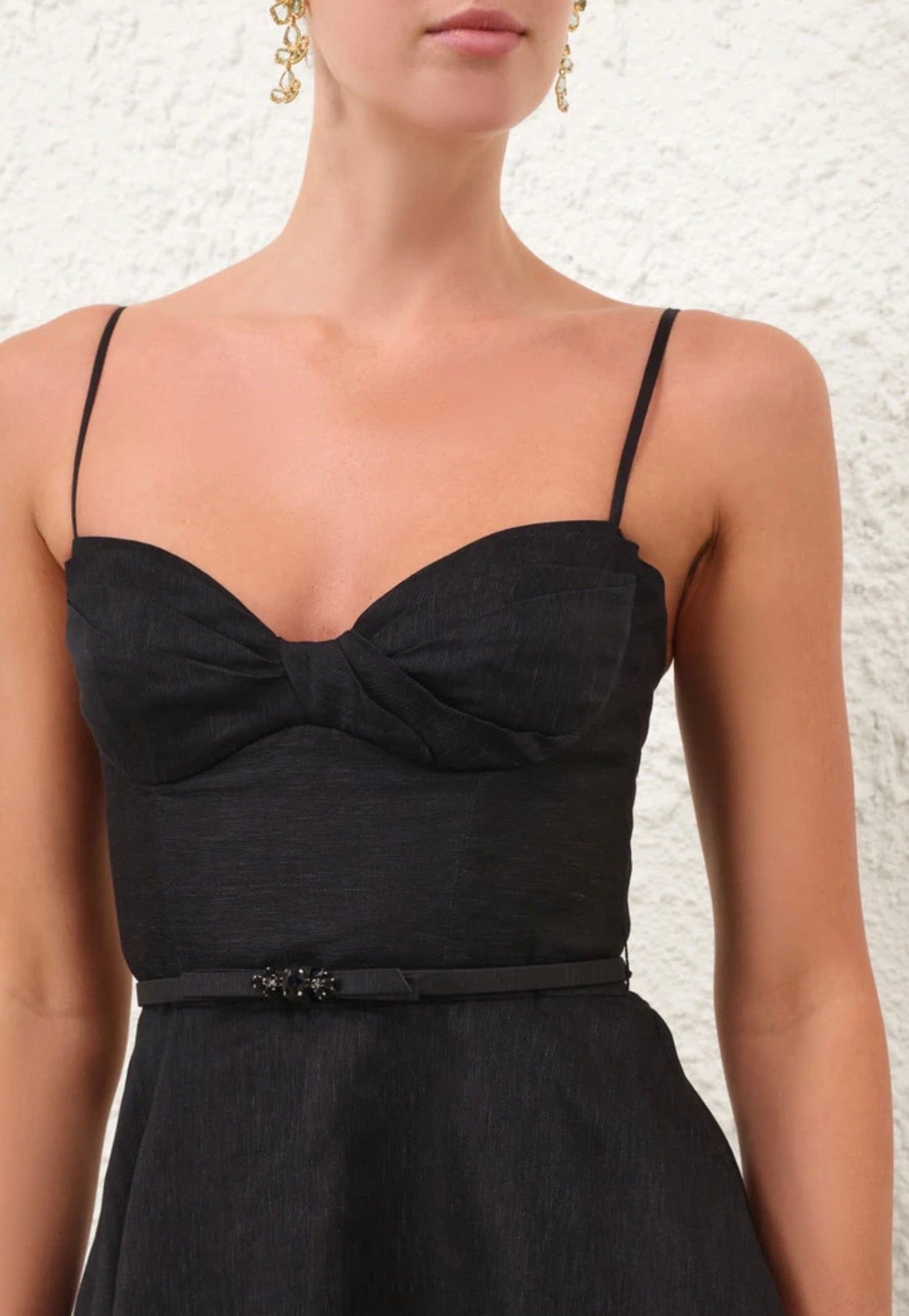 Zimmermann Luna Structured Midi Dress