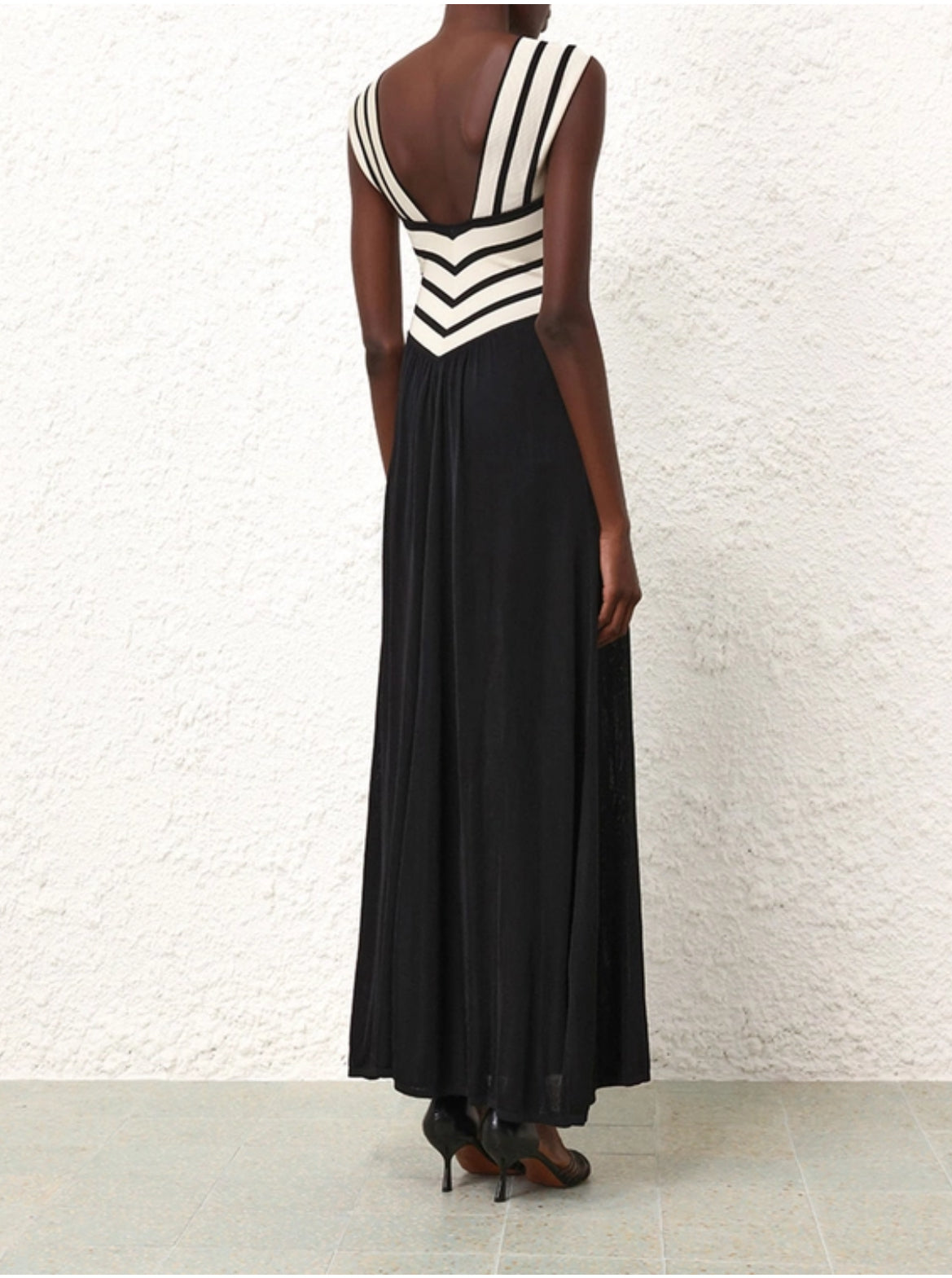 Zimmermann Natura Halter Neck Midi Dress