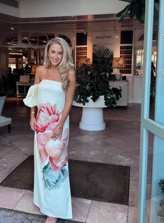 Pasduchas Nostalgia Strapless Maxi