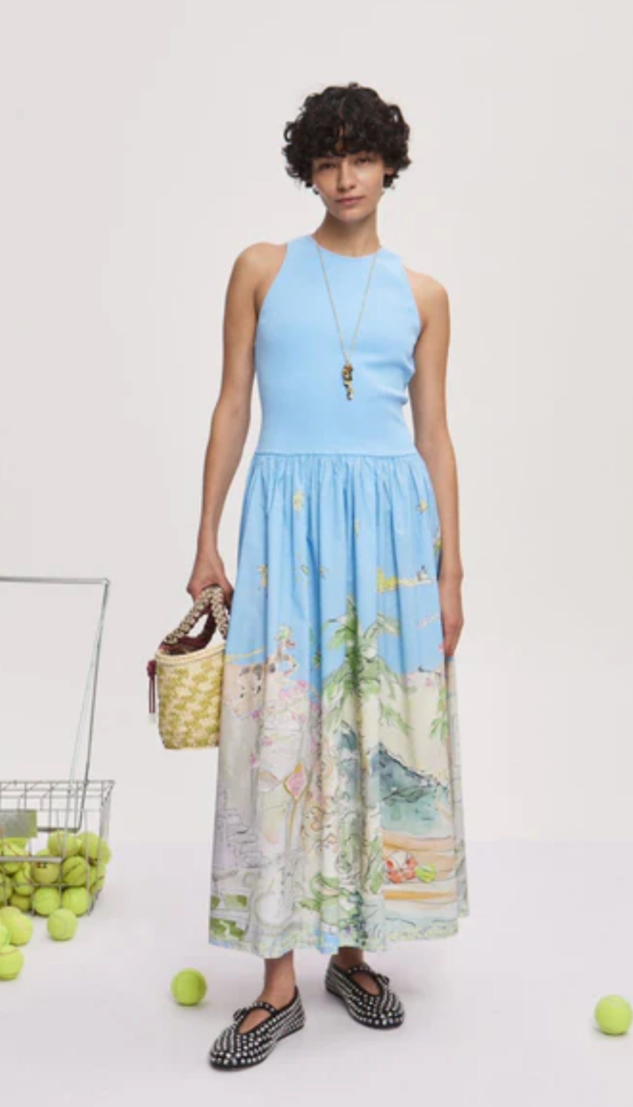 Alemais Anouk Tank Midi Dress