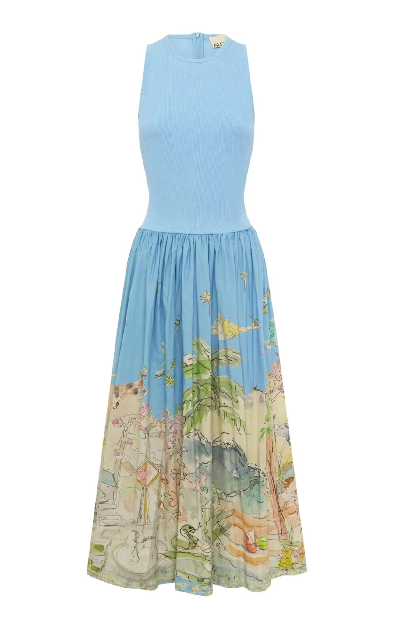 Alemais Anouk Tank Midi Dress