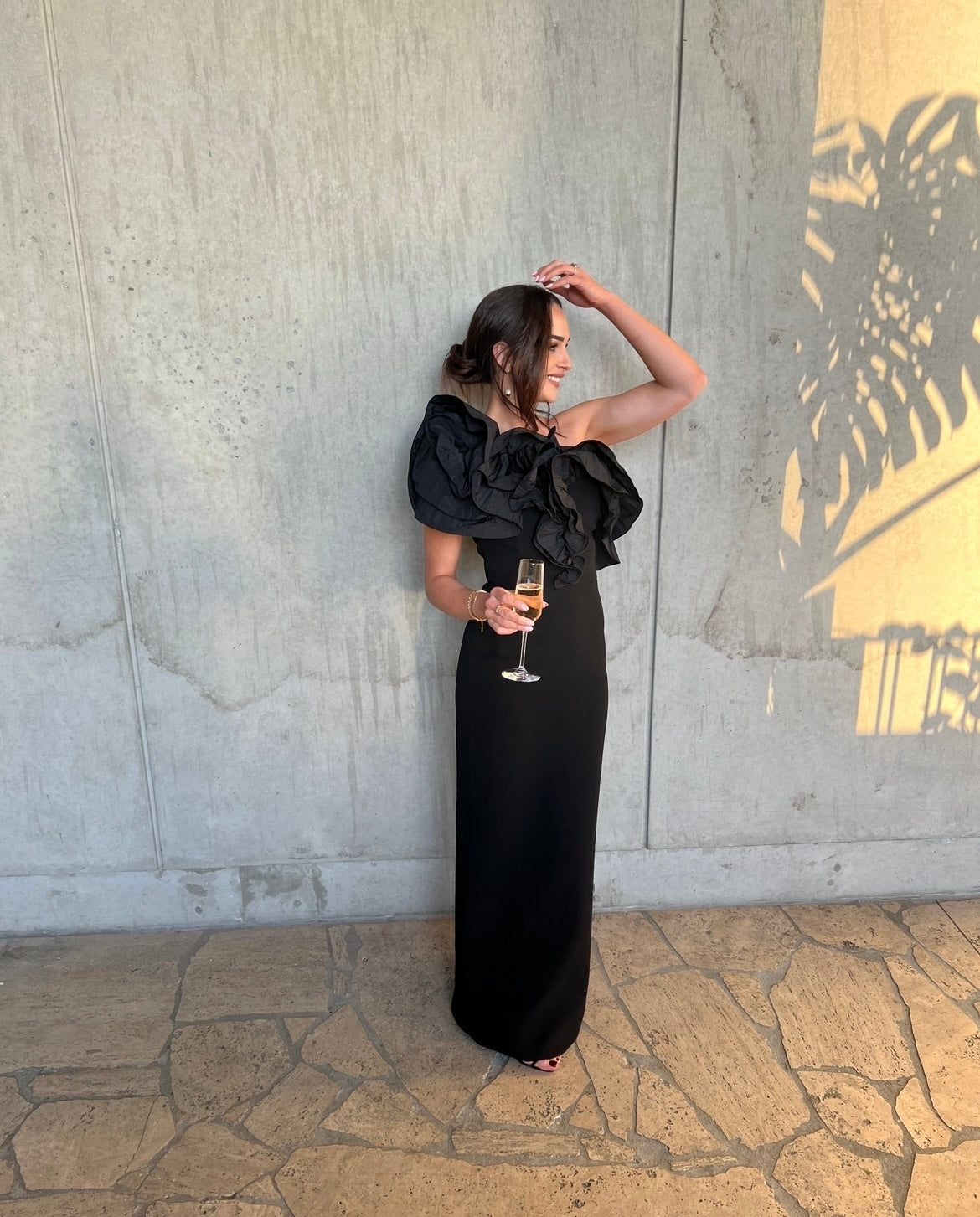 Rebecca Vallance Ella Black Gown