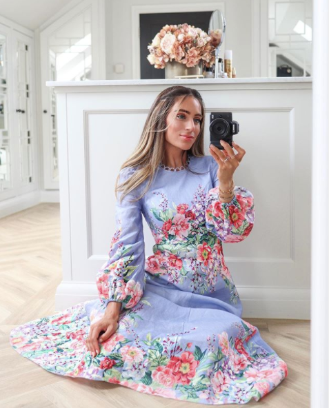 Zimmermann Bellitude Floral Long Dress