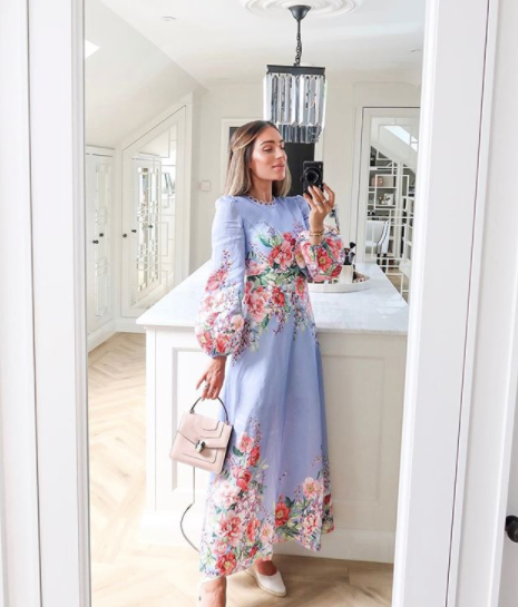 Zimmermann Bellitude Floral Long Dress