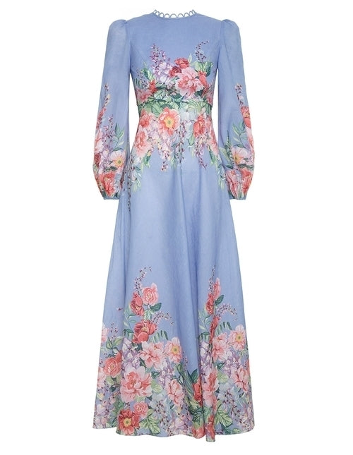 Zimmermann Bellitude Floral Long Dress