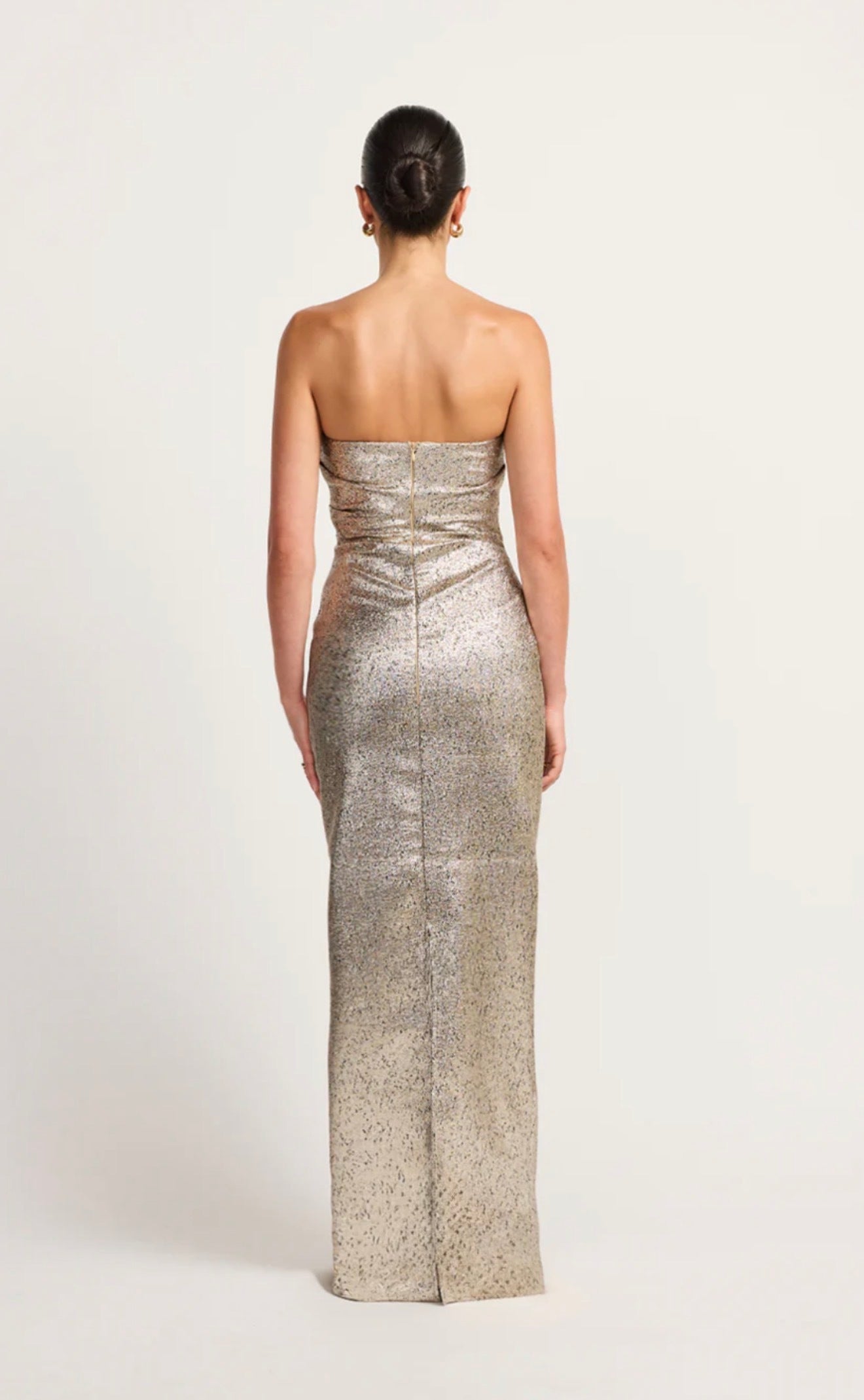 Tojha Tacoma Dress - Metallic Champagne