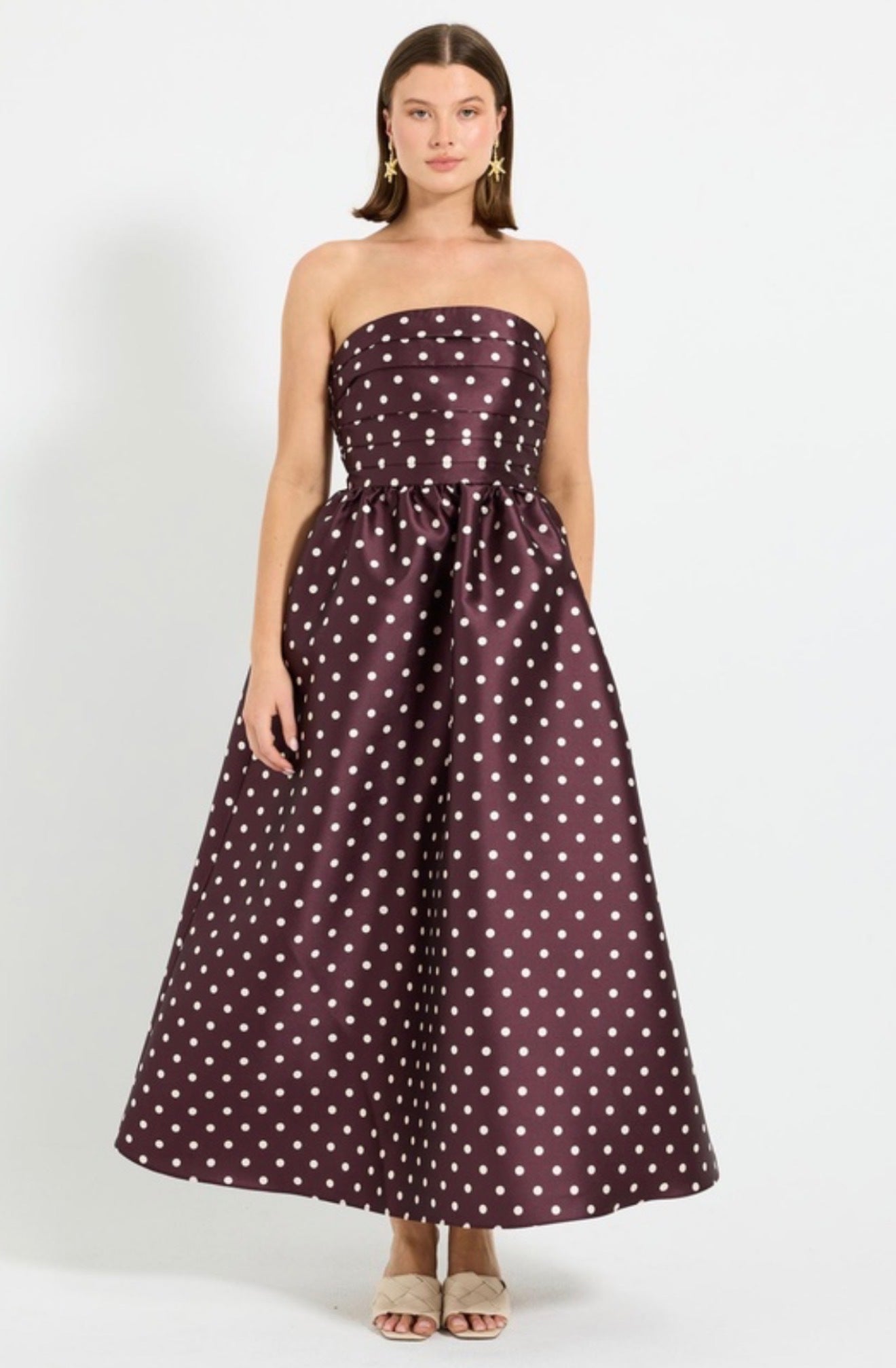 Pasduchas Alistair Strapless Midi