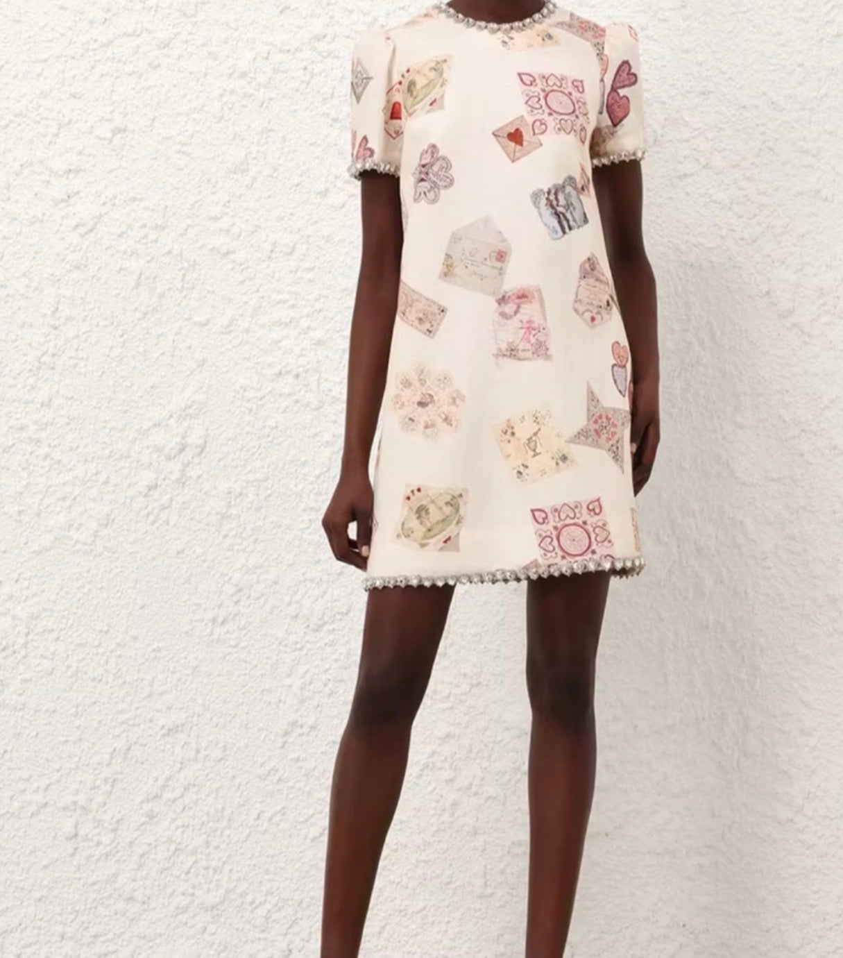 Zimmermann Hypnotic Jewelled Shift Dress