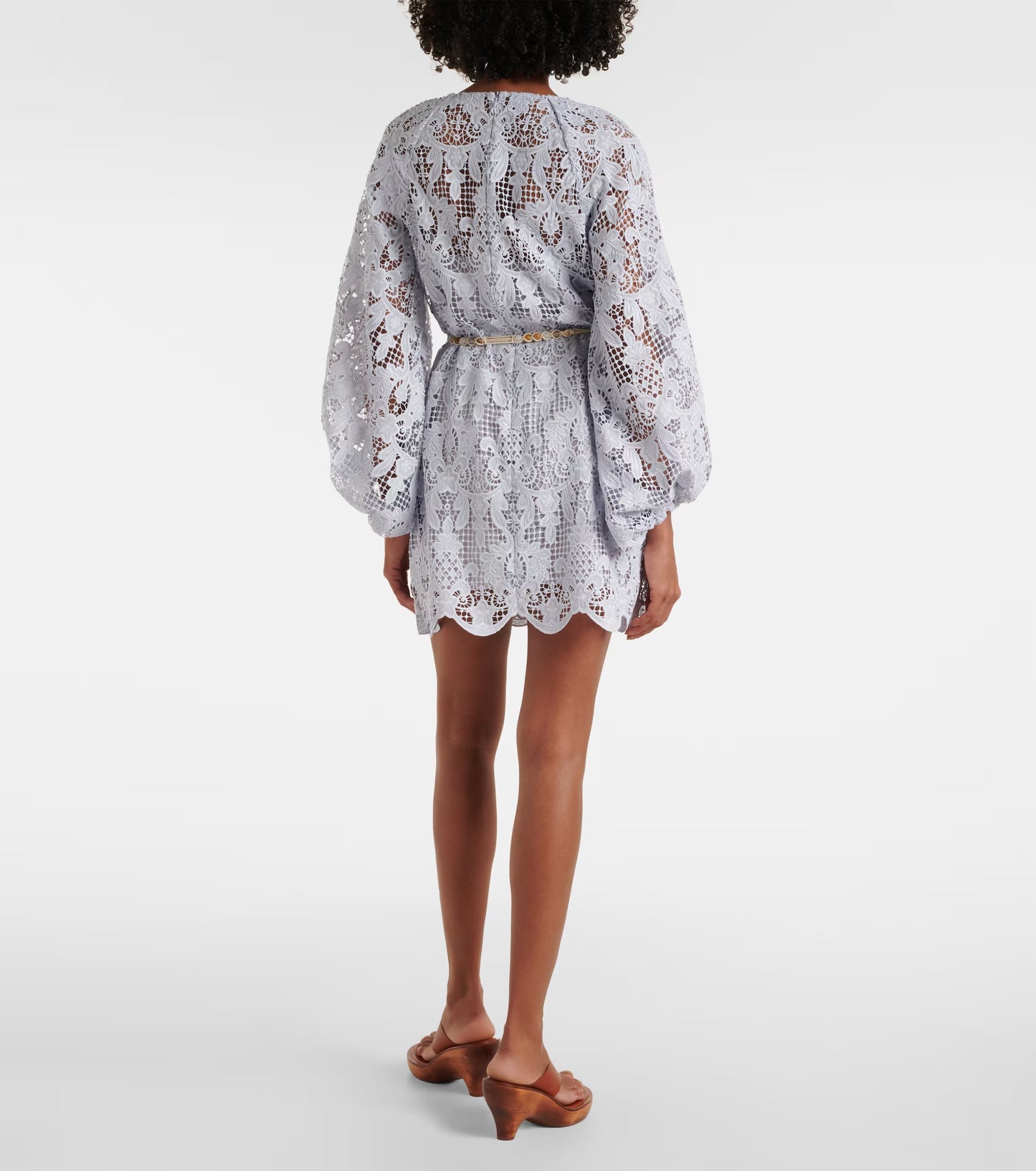 Zimmermann Coco lace tunic mini dress