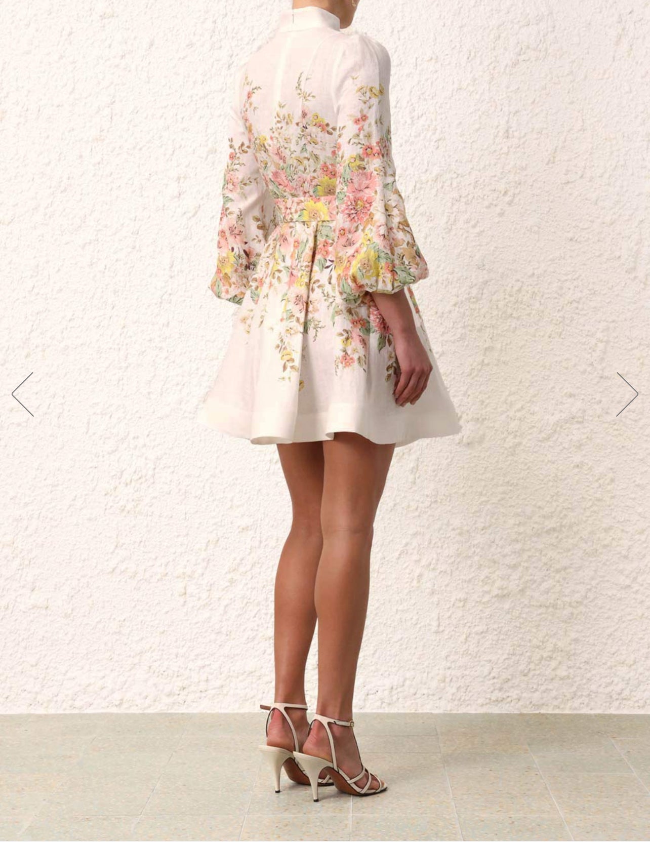 Zimmermann Matchmaker Buttoned Mini Dress